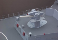 custom made model of Military vessel